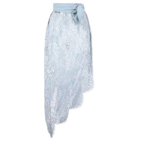 MARJOLAINE Lace Beach sarong Jour Secret Branda Swim Acier