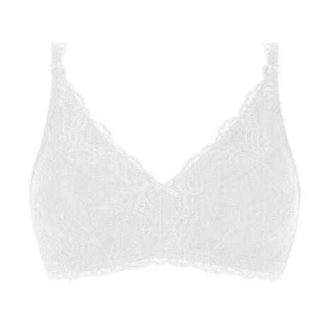 AUBADE Lace Post-mastectomy bralette bra Danse des Sens Opale
