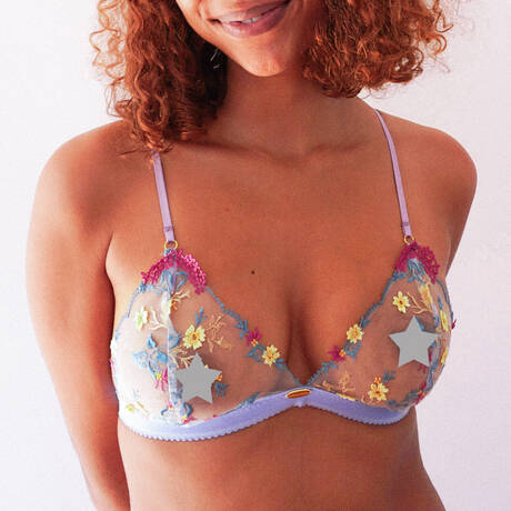 NETTE ROSE Triangle bra Phoebe Multicolored