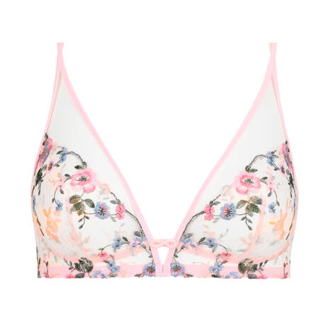 HUIT Triangle bra Amour White Blush
