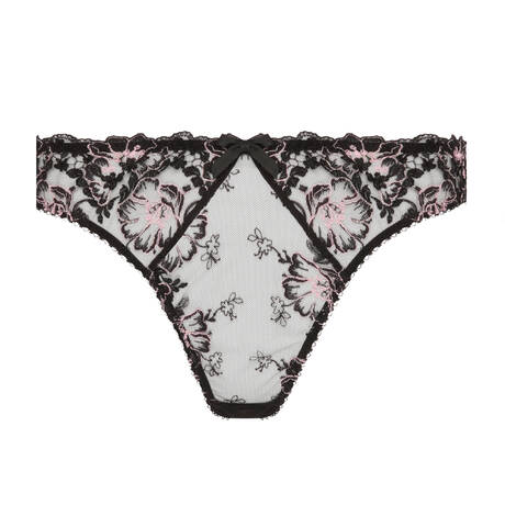 AGENT PROVOCATEUR Slip Lana Black/Pink
