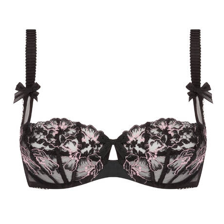AGENT PROVOCATEUR Demi-cup bra Lana Black/Pink
