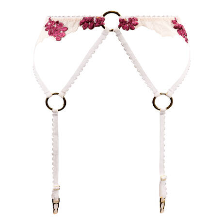 NETTE ROSE Garter belt harness Romy White
