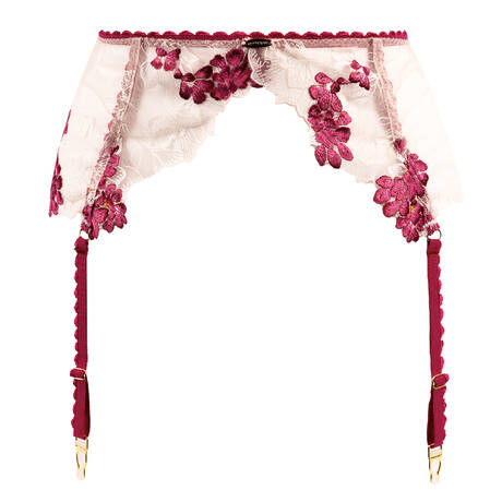 NETTE ROSE Garter belt Romy White