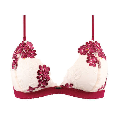 NETTE ROSE Triangle bra Romy White