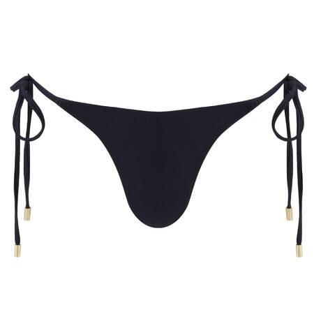 MELISSA ODABASH Tie side bikini bottom Girona Black Sun Black