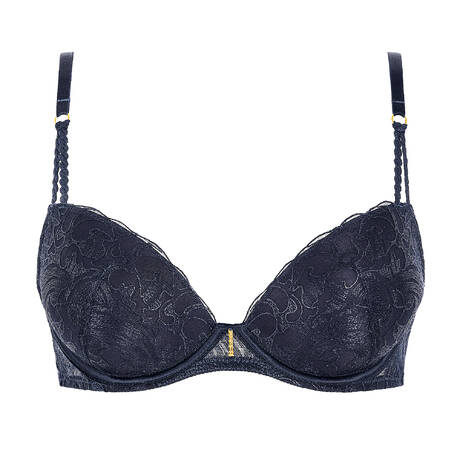 AUBADE Push-up bra Satin Memories Deep Sea