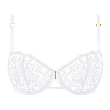 AUBADE Demi-cup bra Satin Memories Arctic Blue
