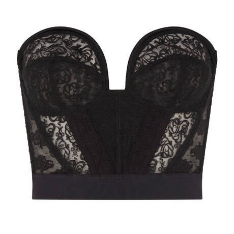AGENT PROVOCATEUR Bustier Mercy Black