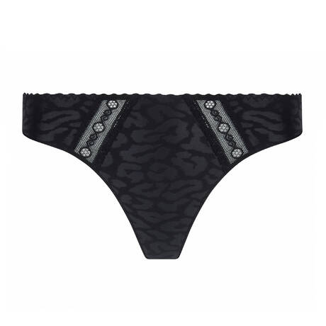 ANTIGEL Tanga Sensualité Fauve Black
