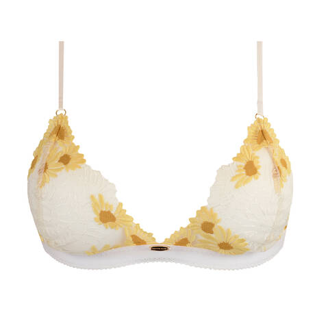 NETTE ROSE Triangle bra Zoey White