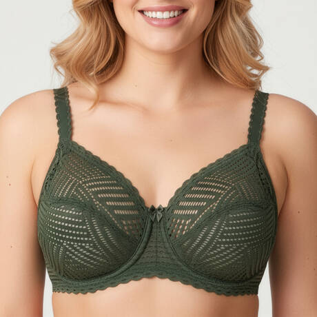 Wingslove Soutien-Gorge Femme En Dentelle Avec Armatures - Confortable Et Élégant - Beige 95B