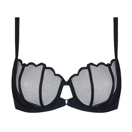 GOSSARD Demi-cup bra Obsession Black