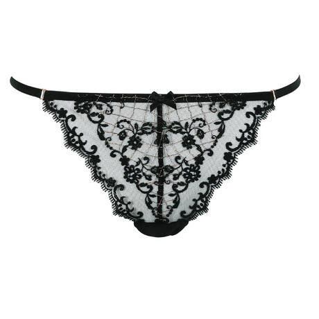GOSSARD Thong Lacage Black