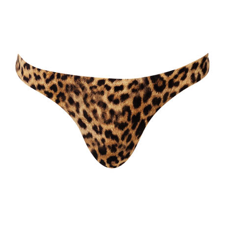 MELISSA ODABASH Brief bikini bottom Prague Wildlife Cheetah