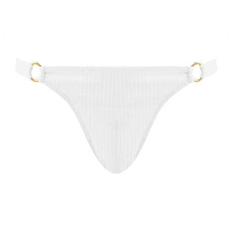 MELISSA ODABASH Bikini-Slip Montenegro White Dream Cream Ribbed