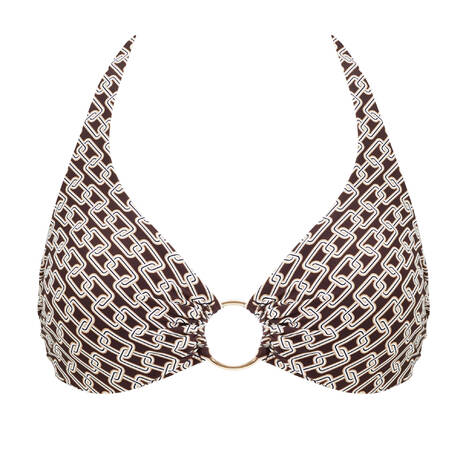 MELISSA ODABASH Underwire Triangle bikini top Brussels Infinite Chain