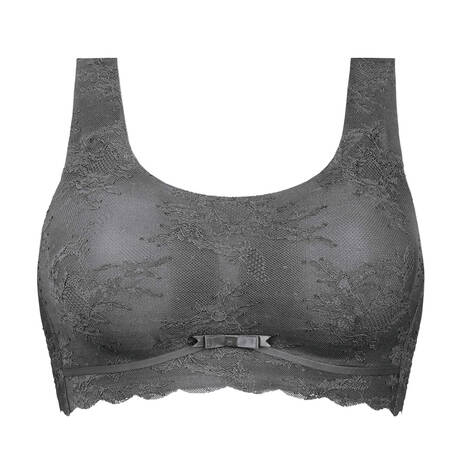 ANITA Lace Padded bralette bra Essential Anthracite