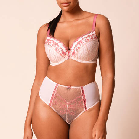 2 pieces set GOSSARD Lacage Pink