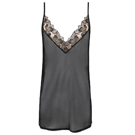 ATELIER AMOUR Babydoll Fleur Défendue Black