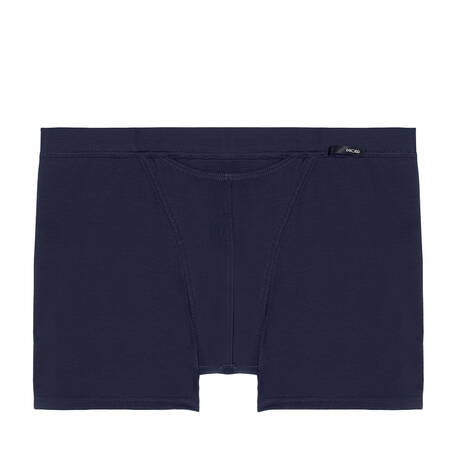 HOM Men's boxer brief with HO1 opening Tencel Soft Navy