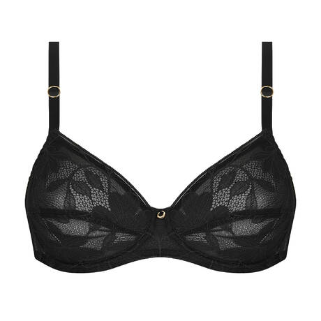 ANTIGEL Soutien-gorge armatures en dentelle Dentelle Rebelle Noir