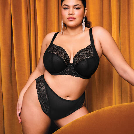 2 pieces set ELOMI Tiernie Black