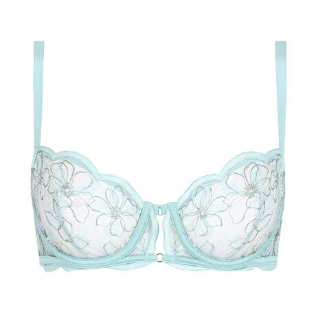 HUIT Demi-cup bra Lettre d'Amour Ciel