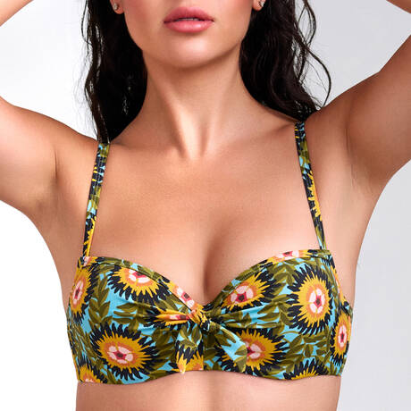MARLIES DEKKERS Haut de maillot de bain balconnet Bellini Flower Print