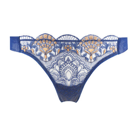 I.D. SARRIERI Tanga Venetian Glass Blue