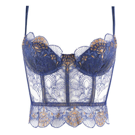 I.D. SARRIERI Longline-BH Venetian Glass Blue
