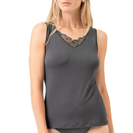 MEY Tank Delightful Thunder Grey