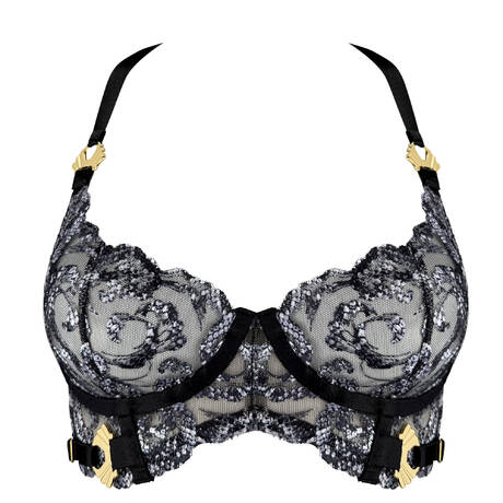 BORDELLE Longline-BH Siren Schwarz