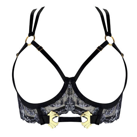 BORDELLE Ouvert-BH Siren Schwarz