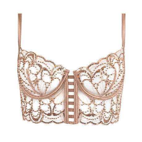 LIVY Soutien-gorge bustier Paradis Gold