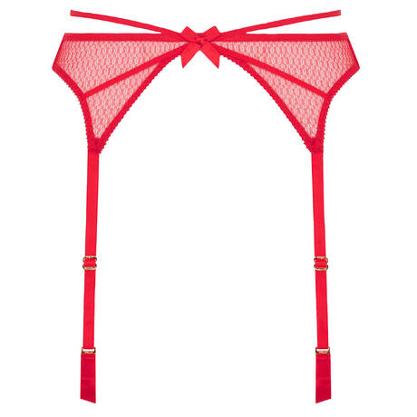 AGENT PROVOCATEUR Lace Garter belt Nicki Red
