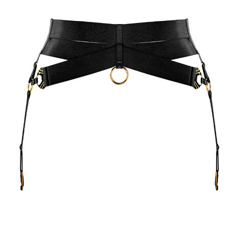BORDELLE Porte-jarretelles Melusina Siren Noir