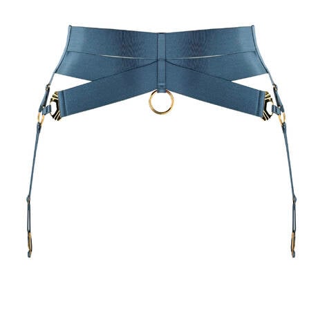 BORDELLE Garter belt Melusina Siren Denim