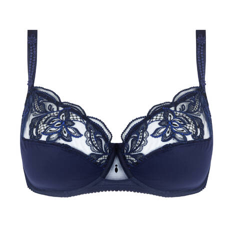 LISE CHARMEL Demi-cup fitting bra Eclat Couture Bleu Night