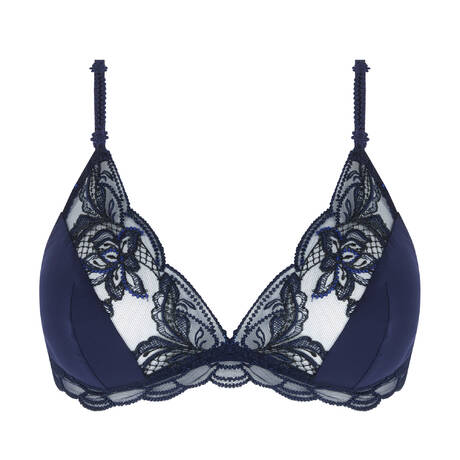 LISE CHARMEL Soutien-gorge sans armatures Éclat Couture Bleu Night