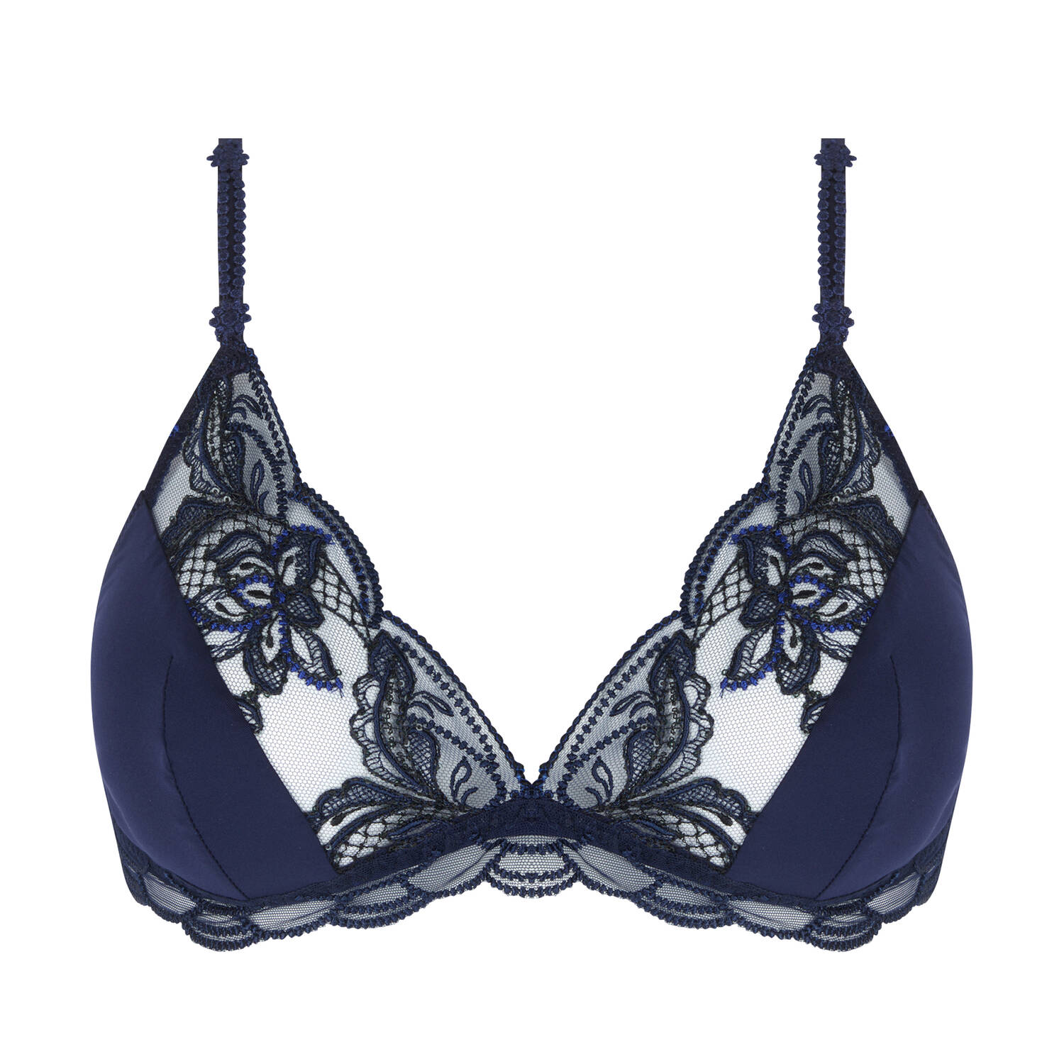 Soutien-gorge Triangle Sans Armature Lise Charmel Splendeur Soie - Taille 85B - Rose - Neuf Avec étiquettes
