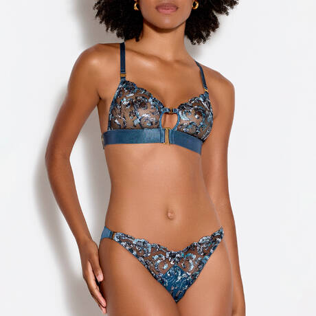2 pieces set BORDELLE Siren Denim