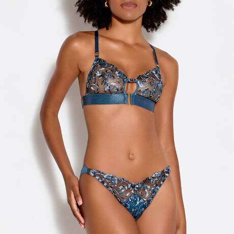 2 pieces set Bordelle Siren Denim
