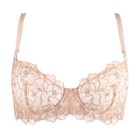SAINTED SISTERS Demi-cup bra Mila Cappuccino