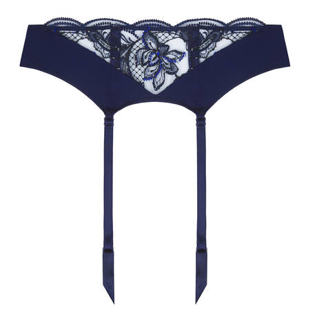 LISE CHARMEL Porte-jarretelles Éclat Couture Bleu Night