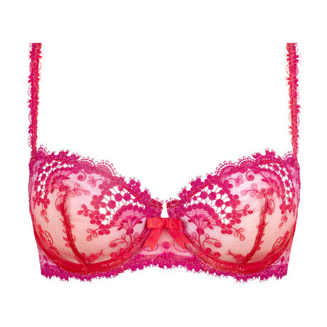 SIMONE PÉRÈLE Demi-cup bra Wish Rouge Rainbow