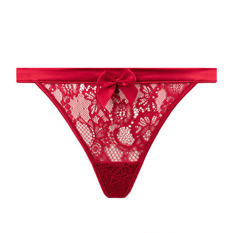 SHIKKOSA String aus Spitze Madrid Red