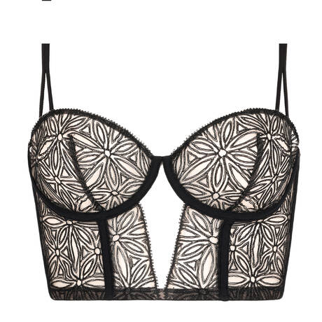 HUIT Soutien-gorge bustier Infini Noir