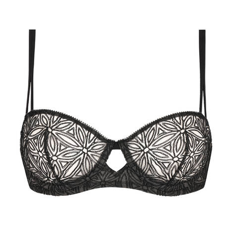 HUIT Demi-cup bra Infini Black