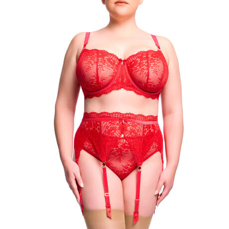 3 pieces set DITA VON TEESE Floradora Flame